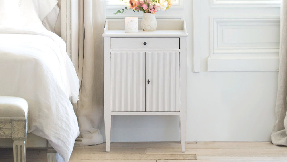 St. Lucia Nightstand in Grain Sack Finish