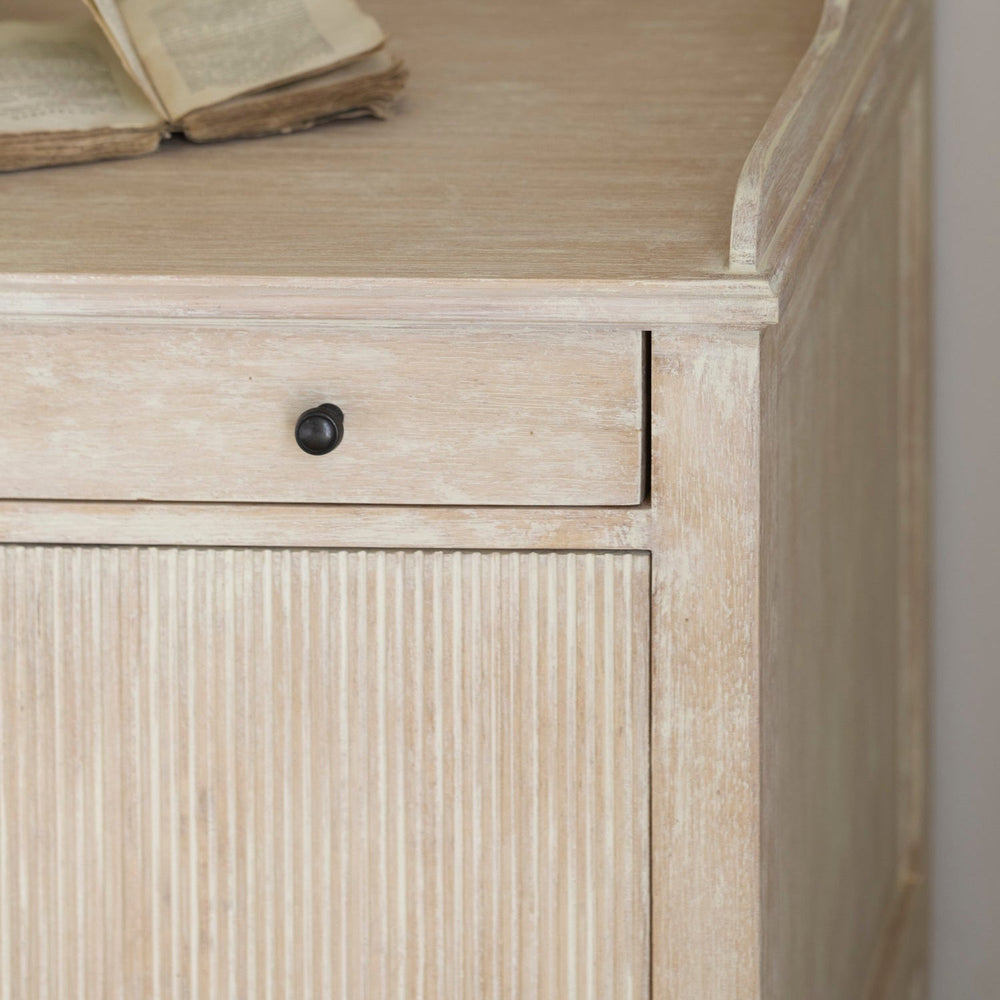 Wood Finish Sample in White Pepper
