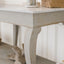 Countryside Console in Antique Fog with Marble Top