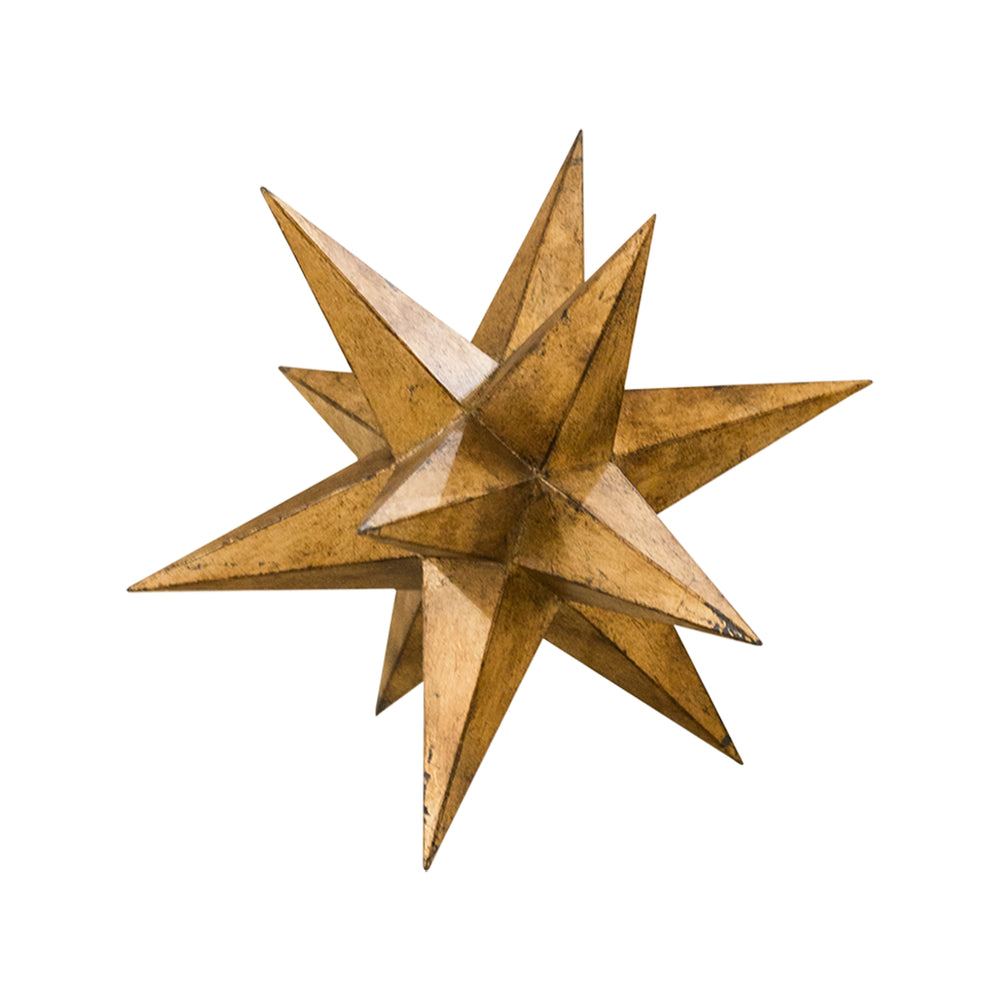 Decorative Stella in Old World Gold Finish