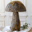 Set of Antique Stone Garden Mushrooms
