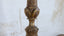 Antique Gold Candle Base