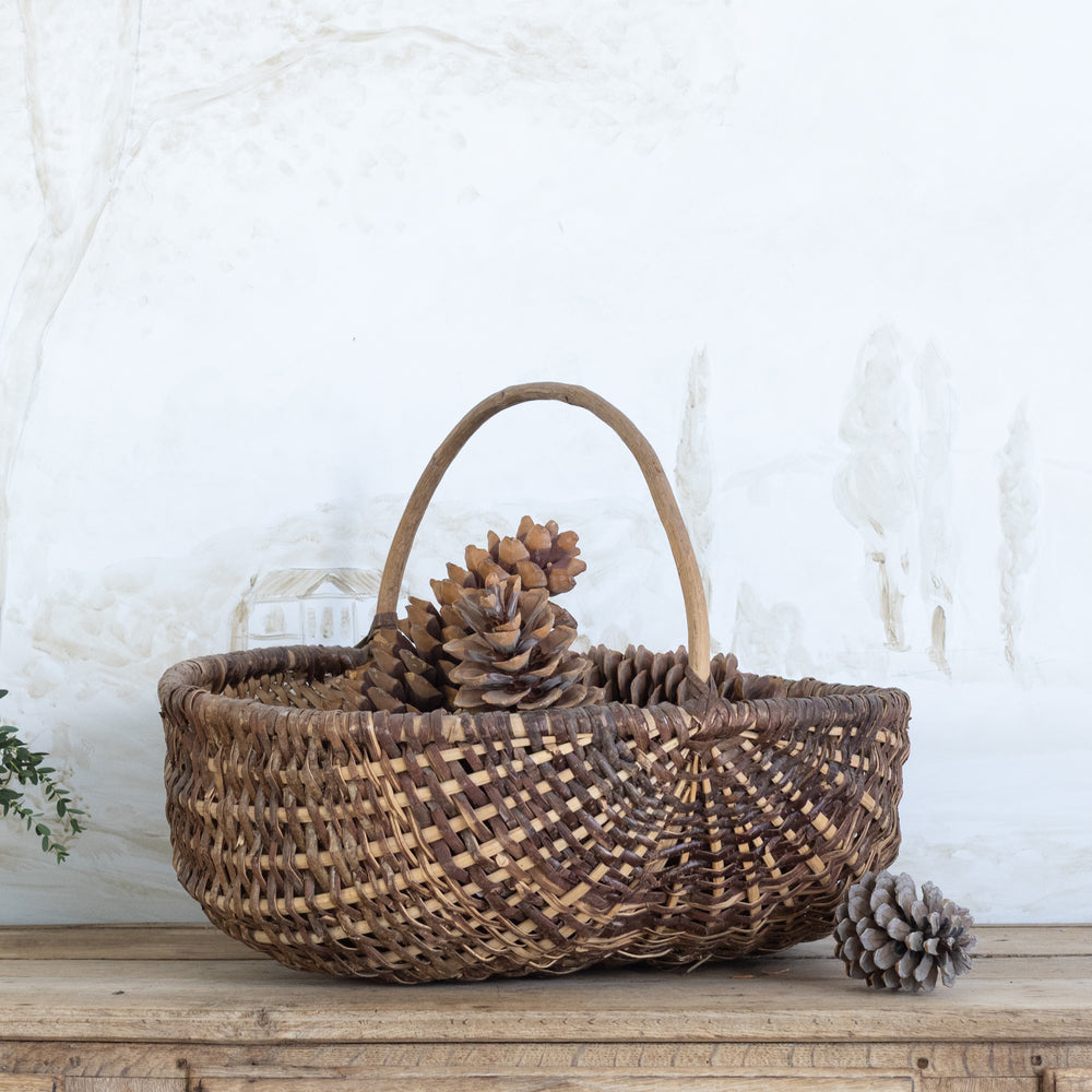 Antique Wicker Basket