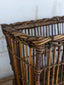 Antique Wicker Bakery Bread Basket