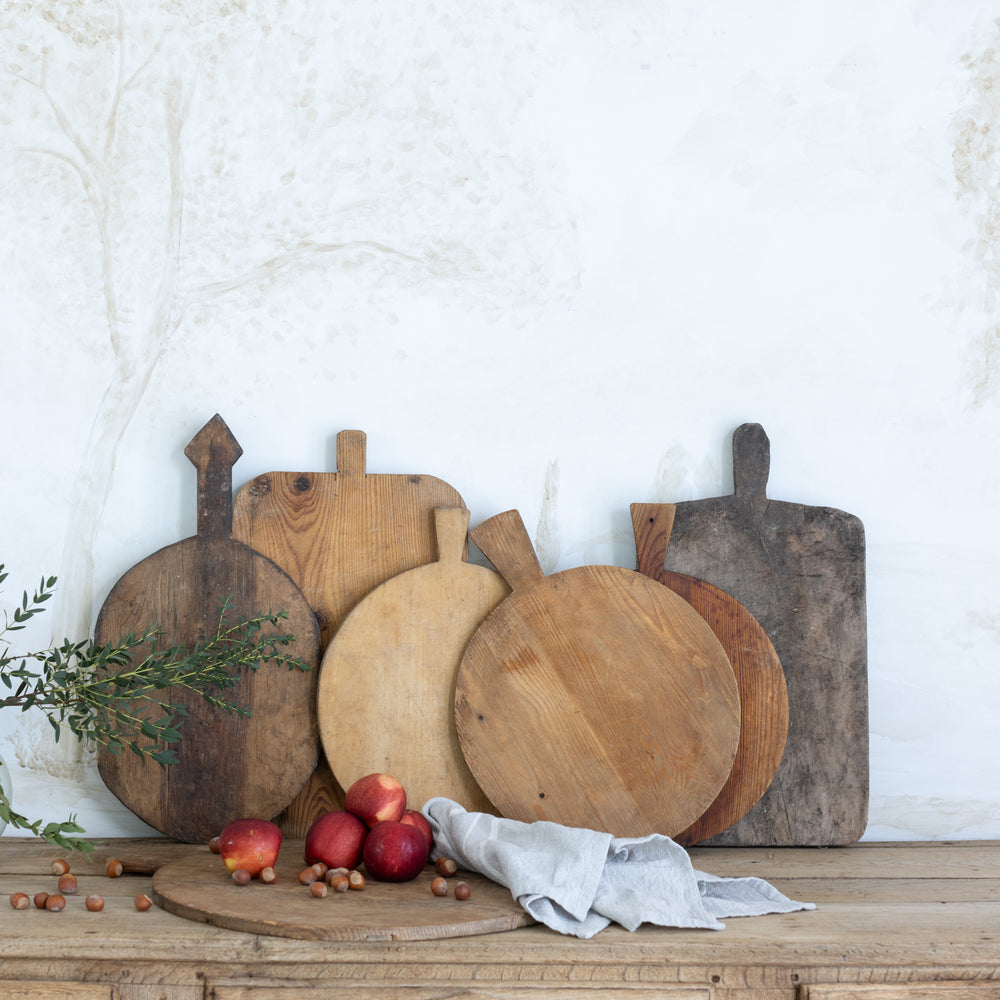Assorted Antique Wooden Chopping Boards – Small