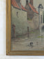 Antique Painting of Brugge Monastery