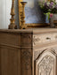 Antique Louis XV Sideboard with Carved Detail