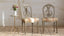 Gustavian Side Chairs with Harp Detail