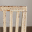 Antique White Gustavian Side Chairs with Carved Detail