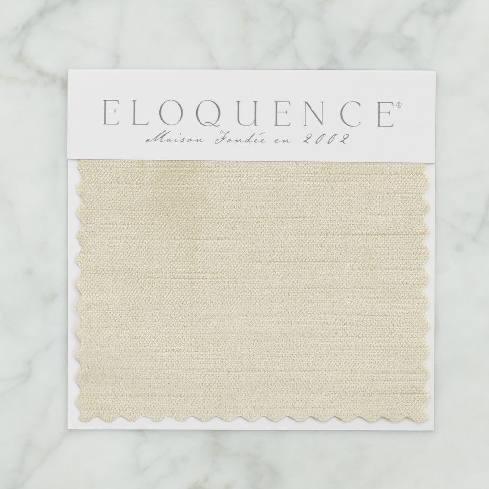 Upholstery Sample in Shell Velvet