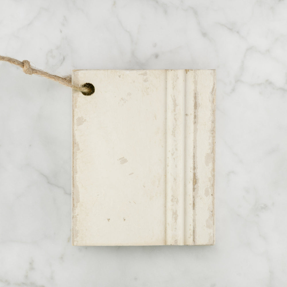Wood Finish Sample in Soft Ivory
