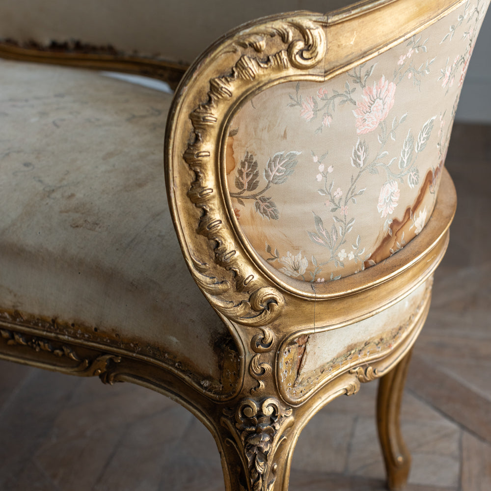 Antique Louis XV Settee