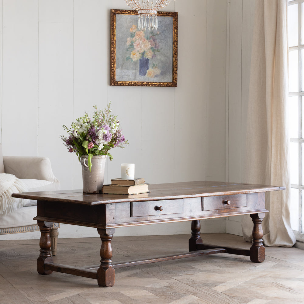 Antique Oak Coffee Table