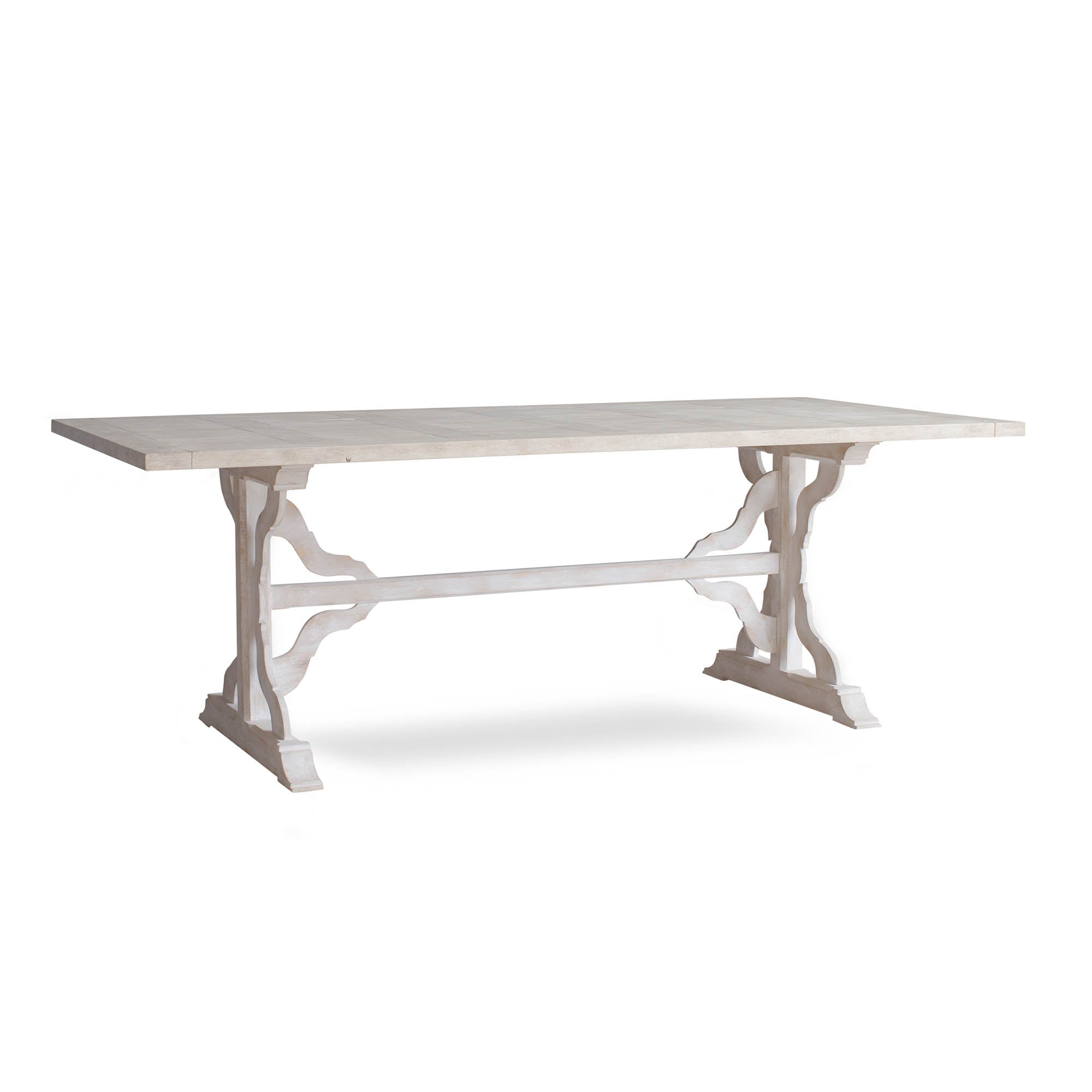Grande Thoreau Dining Table in Danish White Finish – Eloquence