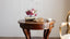 Antique Napoleon III Center Table with Brass Detail