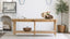 Avignon Drapery Table in Bleached Oak Finish