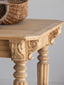 Avignon Drapery Table in Bleached Oak Finish