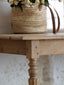 Antique Drapery Table Console