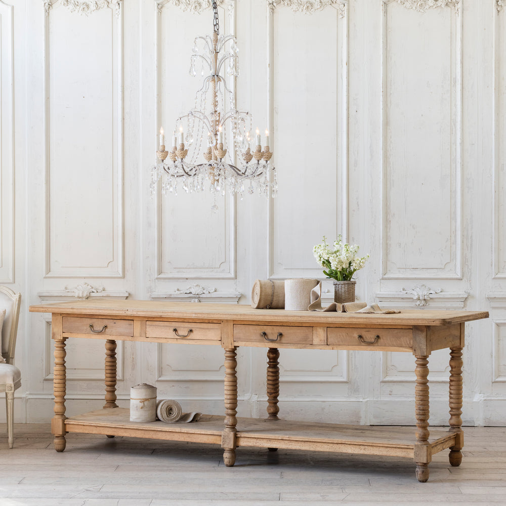 Antique Drapery Table