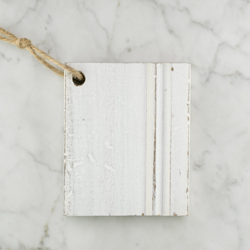 Wood Finish Sample in White Mist