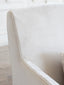 Louis Cannes Bergere in Cloudy Velvet Slipcover and Starboard Oak Finish
