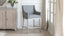 Extra Slipcover in Slate Grey Linen for Scandinavian Counter Chair