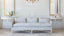 Extra Slipcover in Dove Velvet for Scandinavian Sofa