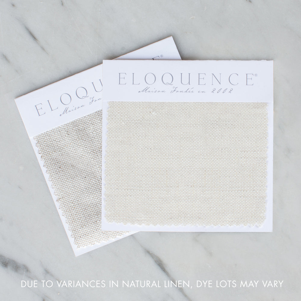 Upholstery Sample in Fog Linen