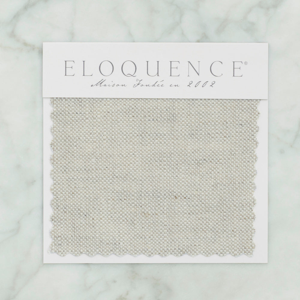 Upholstery Sample in Fog Linen