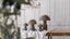 Set of Antique Stone Garden Mushrooms