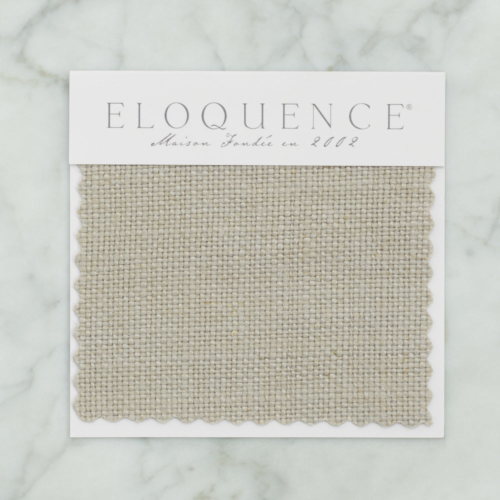 Upholstery Sample in Storm Linen