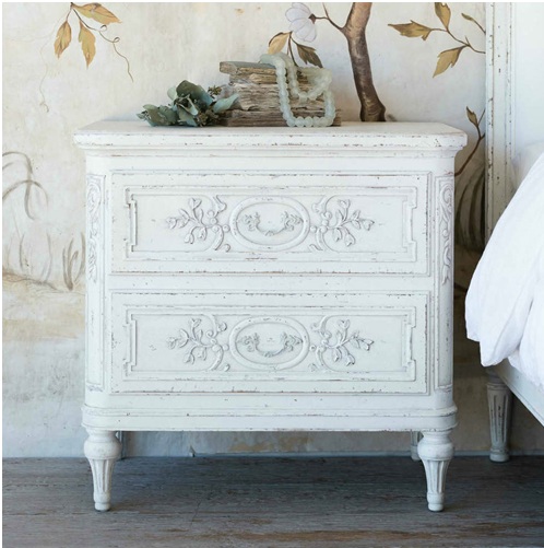 The Vintage-Style Nightstands