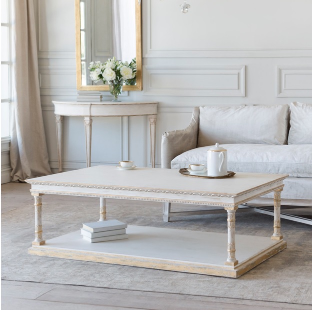 French style coffee table