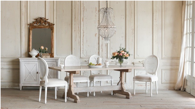 Creating the Perfect Dining Room With a Farmhouse Trestle Table - Eloquence